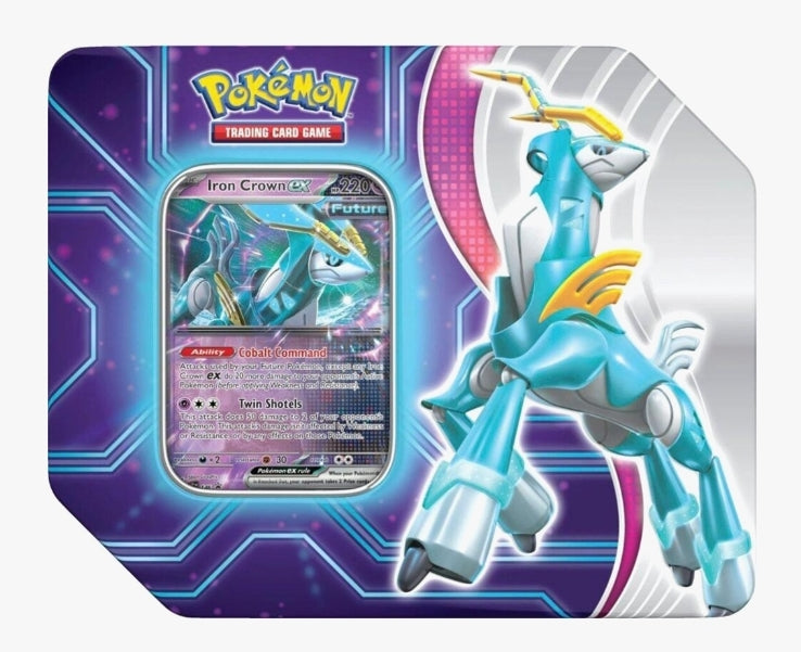 Paradox Destinies Tin - Iron Crown ex