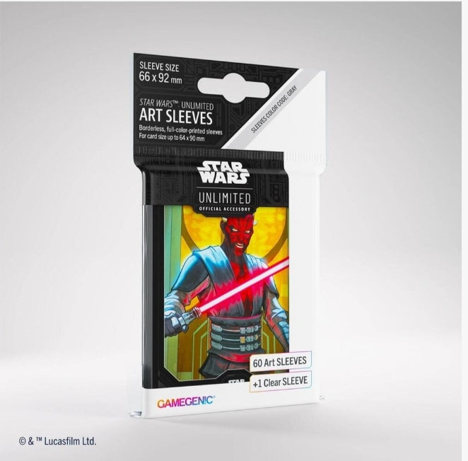 Star Wars Unlimited Art Sleeves- Darth Maul