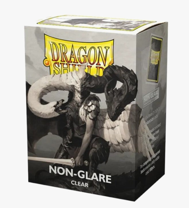 Dragon Shield Non-Glare V2 Matte Sleeves - Clear (100-Pack) - Dragon Shield Card Sleeves