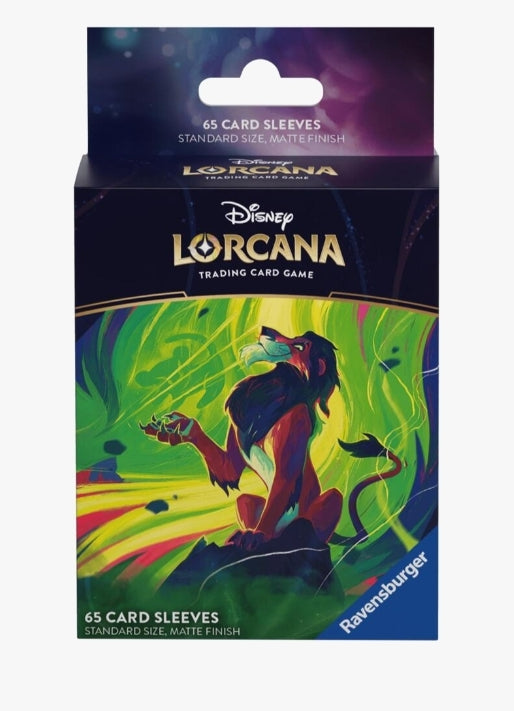 Lorcana Sleeves - Scar - Vengeful Lion