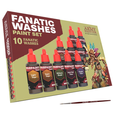 Warpaints Fanatic: Washes Paint Set - Combo