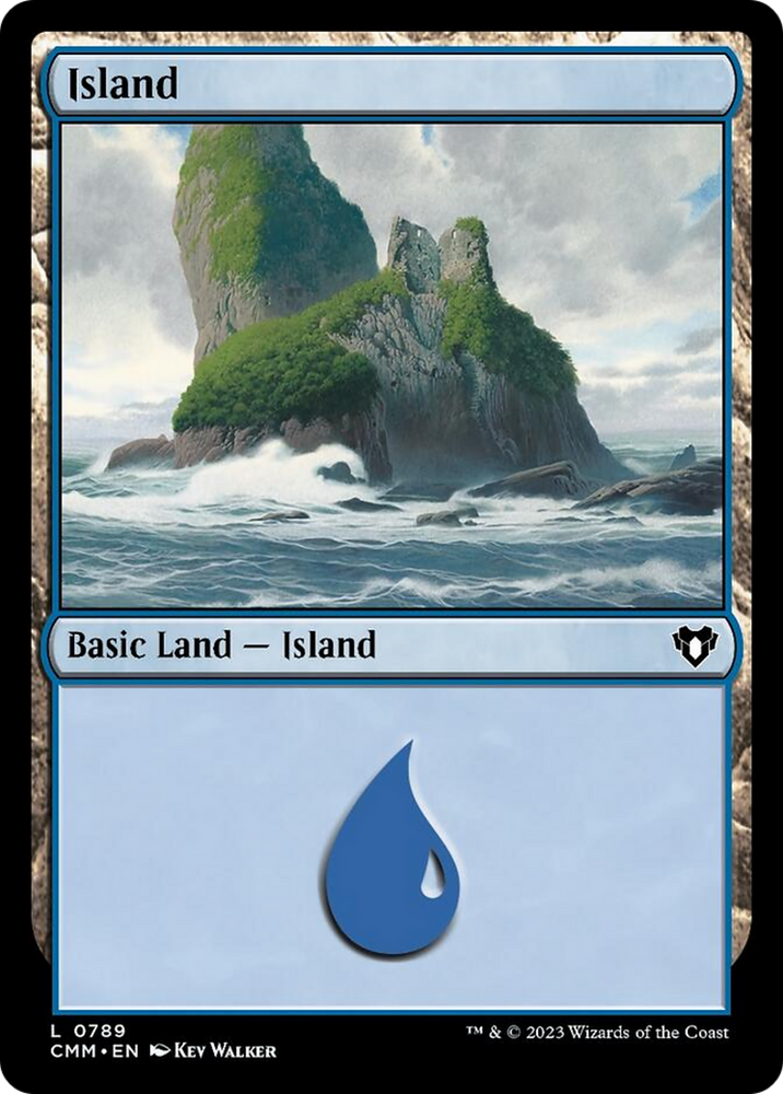 Island (789) [Commander Masters]
