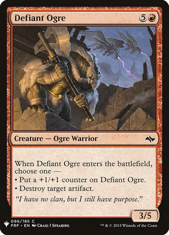 Defiant Ogre [Mystery Booster]