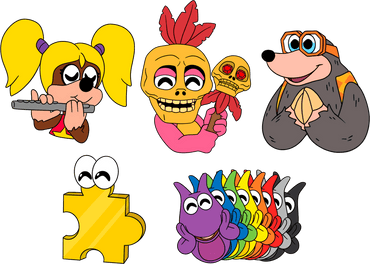 You Tooz - Banjo Kazooie Friends Pin Set of 5