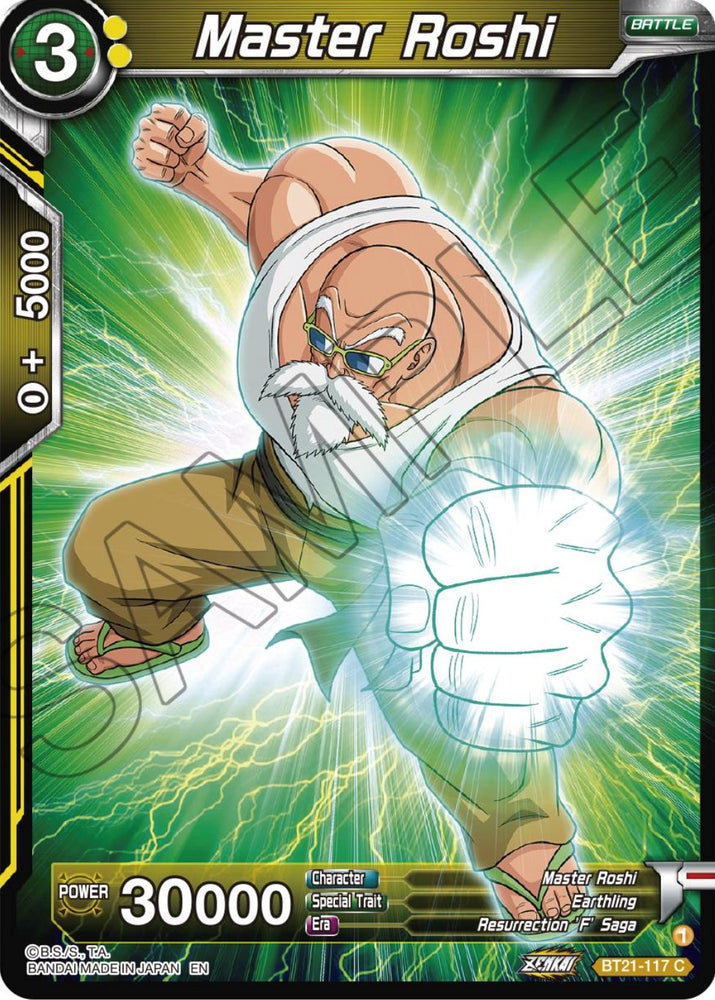 Master Roshi (BT21-117) [Wild Resurgence]