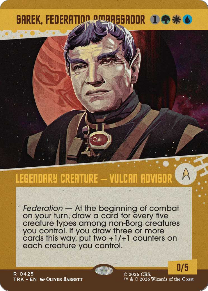 Sarek, Federation Ambassador (Showcase) [Star Trek]