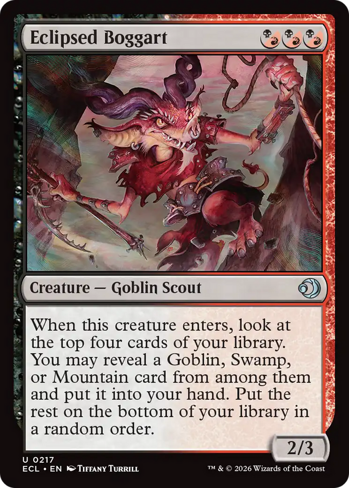 Eclipsed Boggart [Lorwyn Eclipsed]