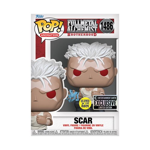 Funko Pop! Fullmetal Alchemist Scar GITD
