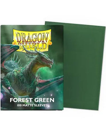 Dragon Shield Forest Green Matte 100