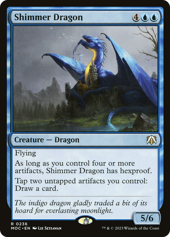 Shimmer Dragon [March of the Machine Commander]