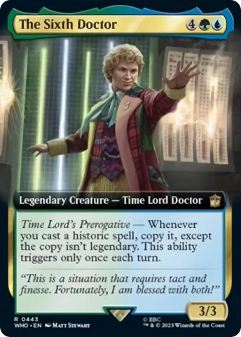 The Sixth Doctor (Extended Art) [Doctor Who]