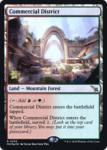 Commercial District [Murders at Karlov Manor Prerelease Promos]