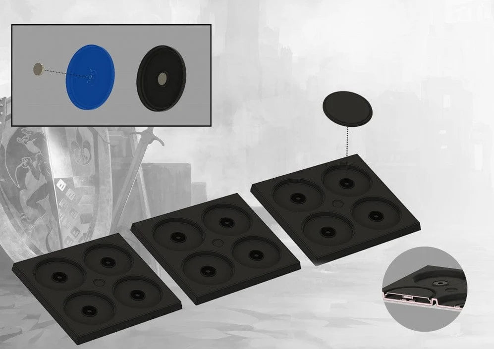 Conquest: Magnetic stands & Bases