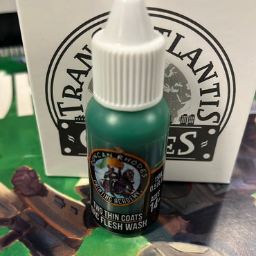 Two thin coats Orc Flesh Wash