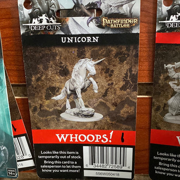 Pathfinder Miniatures Unicorn wave 1