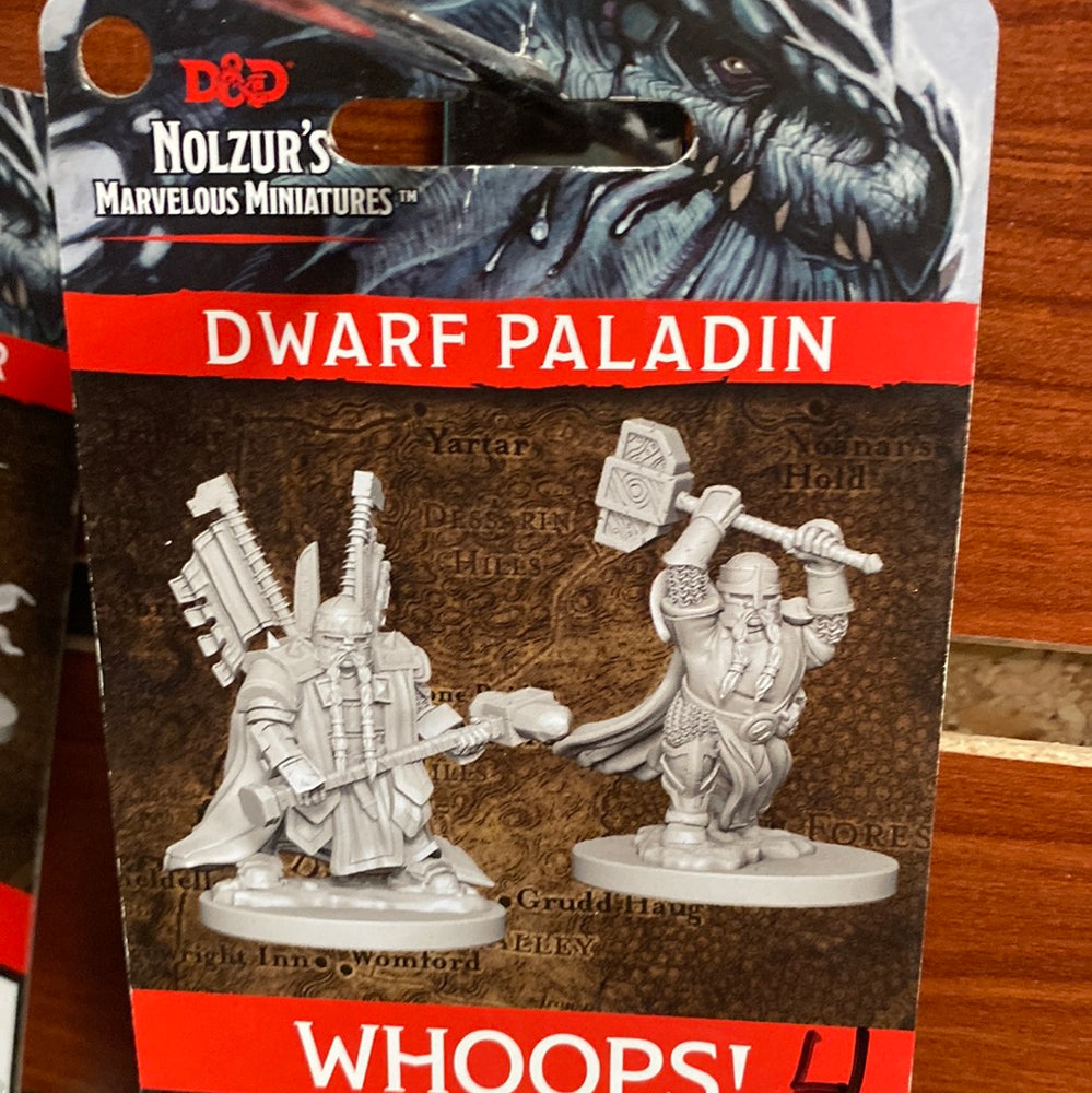 D&D Miniatures Dwarf Paladin Wave 4