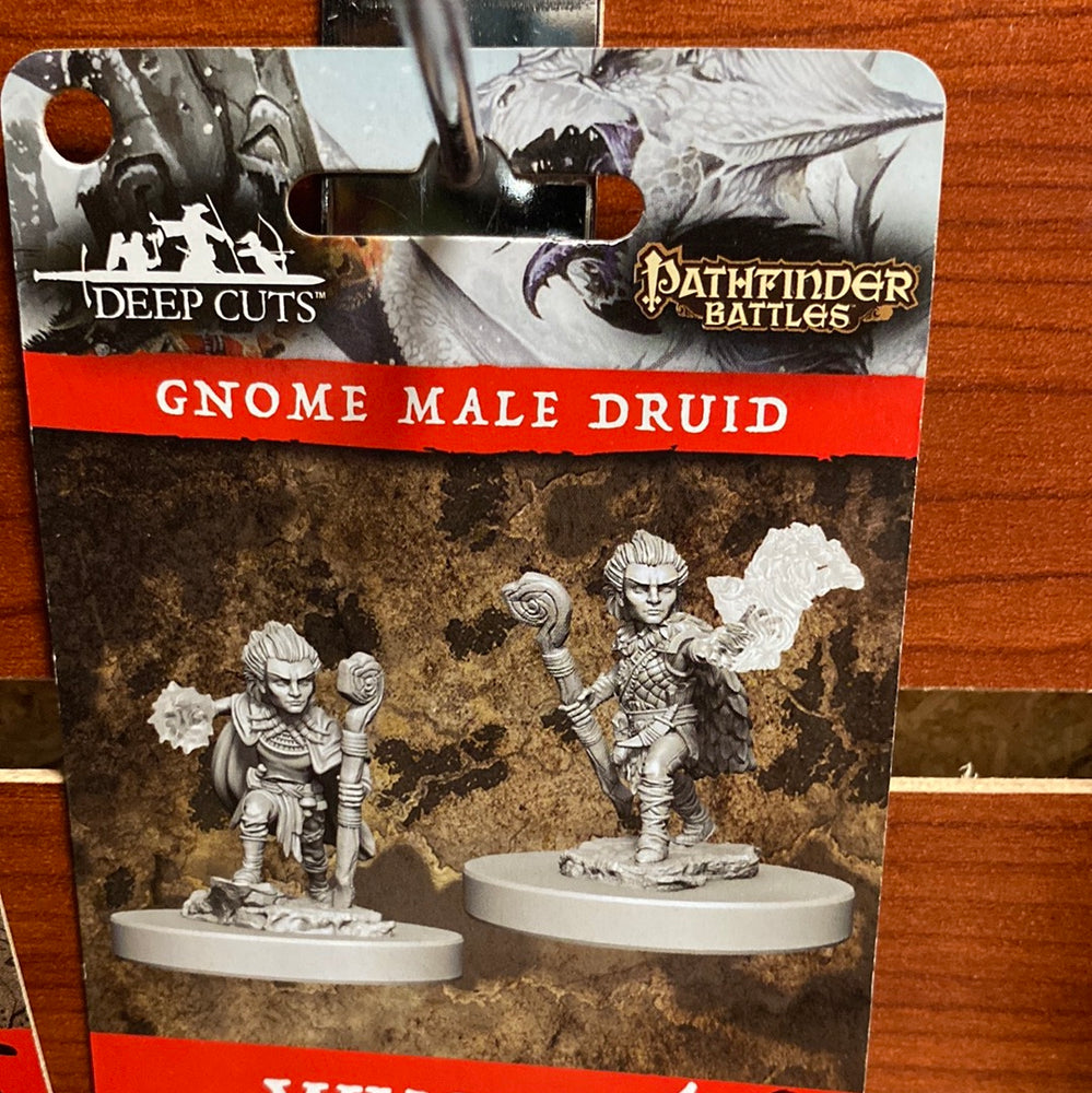 Pathfinder Miniatures Gnome Male Druid Wave 5