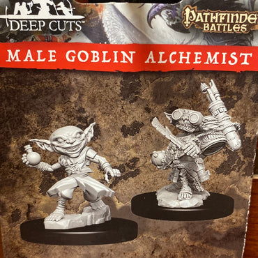 Pathfinder Miniatures Male Goblin Alchemist Wave 9