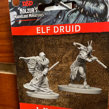 D&D Miniatures Elf Druid Wave 4
