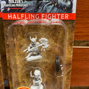 D&D Miniatures Halfling Fighter