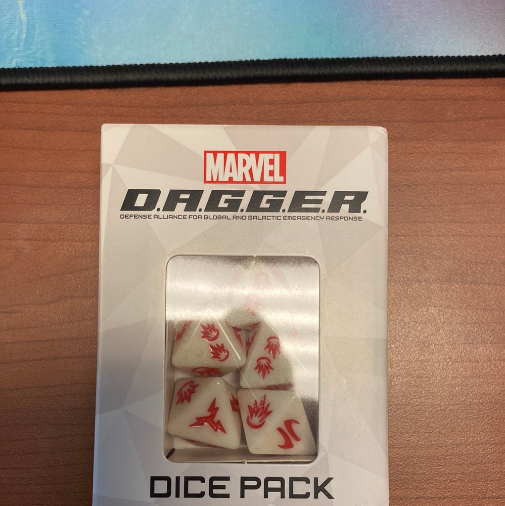 Marvel dagger dice pack