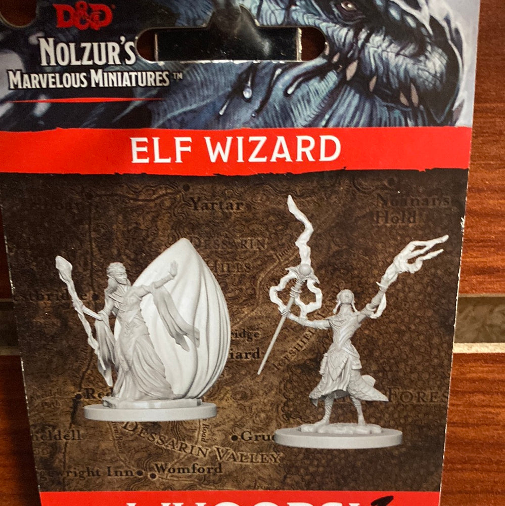 Nolzur’s Miniatures Elf Wizard Wave 3