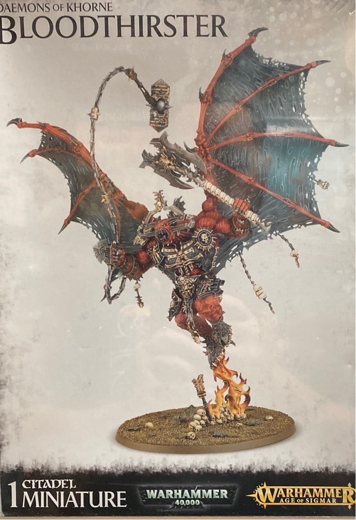 Bloodmaster Herald of Khorne Warhammer AoS 40k TOW Daemons of Khorne Bloodmaster Herald of Khorne Warhammer AoS 40k TOW Daemons of Khorne