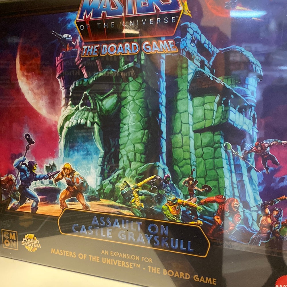 Masters of the universe the board game Assault on castle grayskull