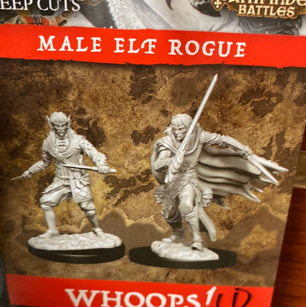 Pathfinder Miniatures Male Elf Rogue Wave 10