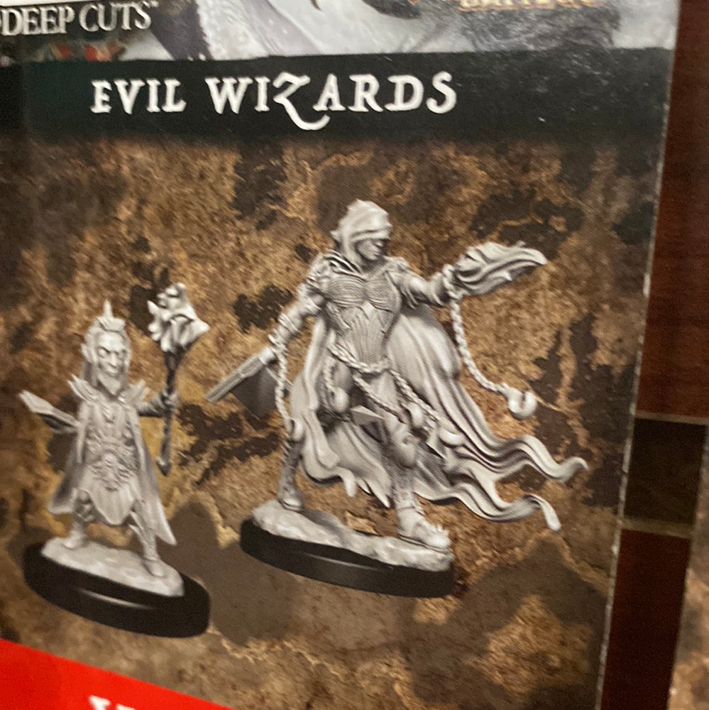 Pathfinder Miniatures Evil wizards Wave 2