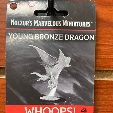D&D Miniatures Young Bronze Dragon Wave 9