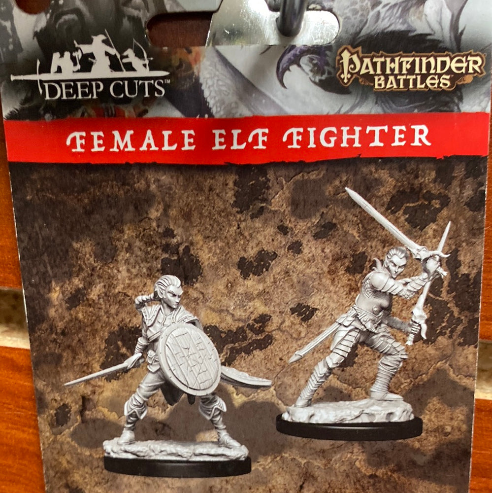 Pathfinder Miniature Female Elf Fighter Wave 6