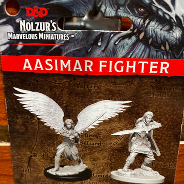 D&D Miniatures Aasimar Fighter Wave 6