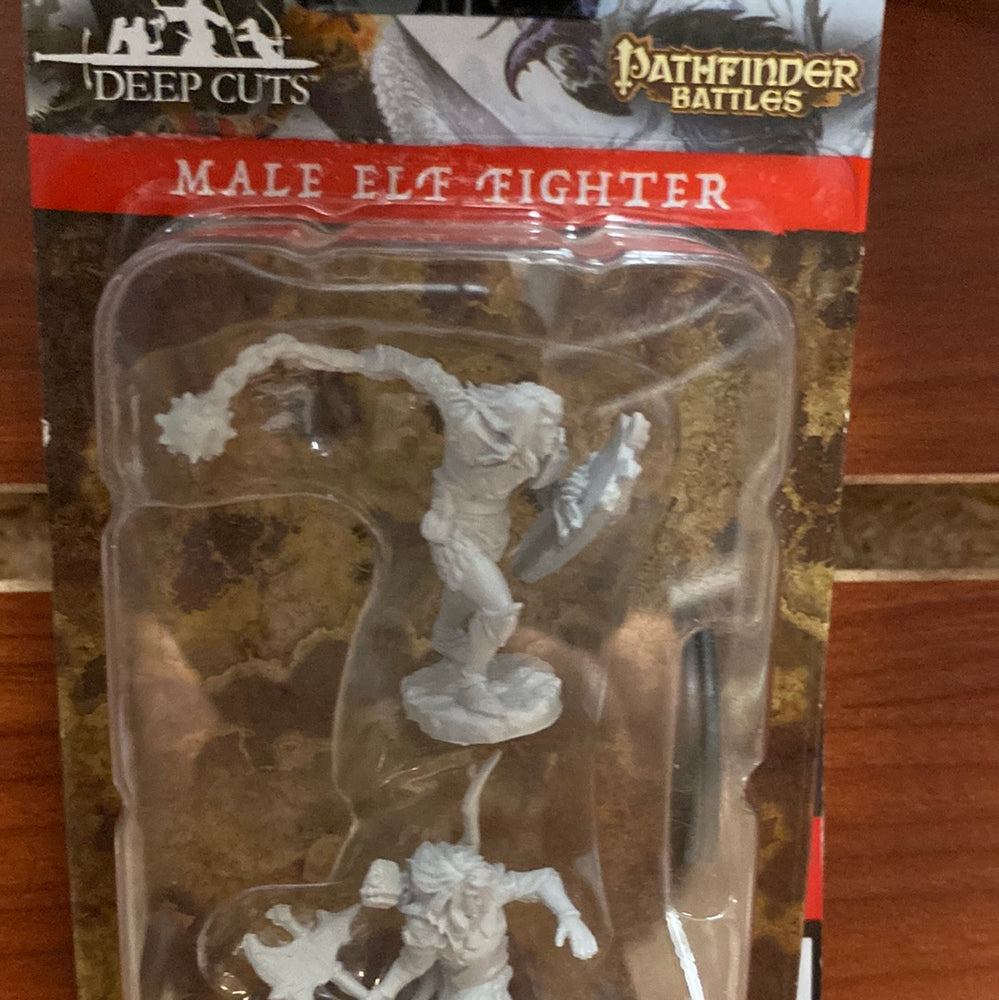 Pathfinder Miniatures Male Elf Fighter