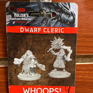 D&D Miniatures Dwarf Cleric Wave 4