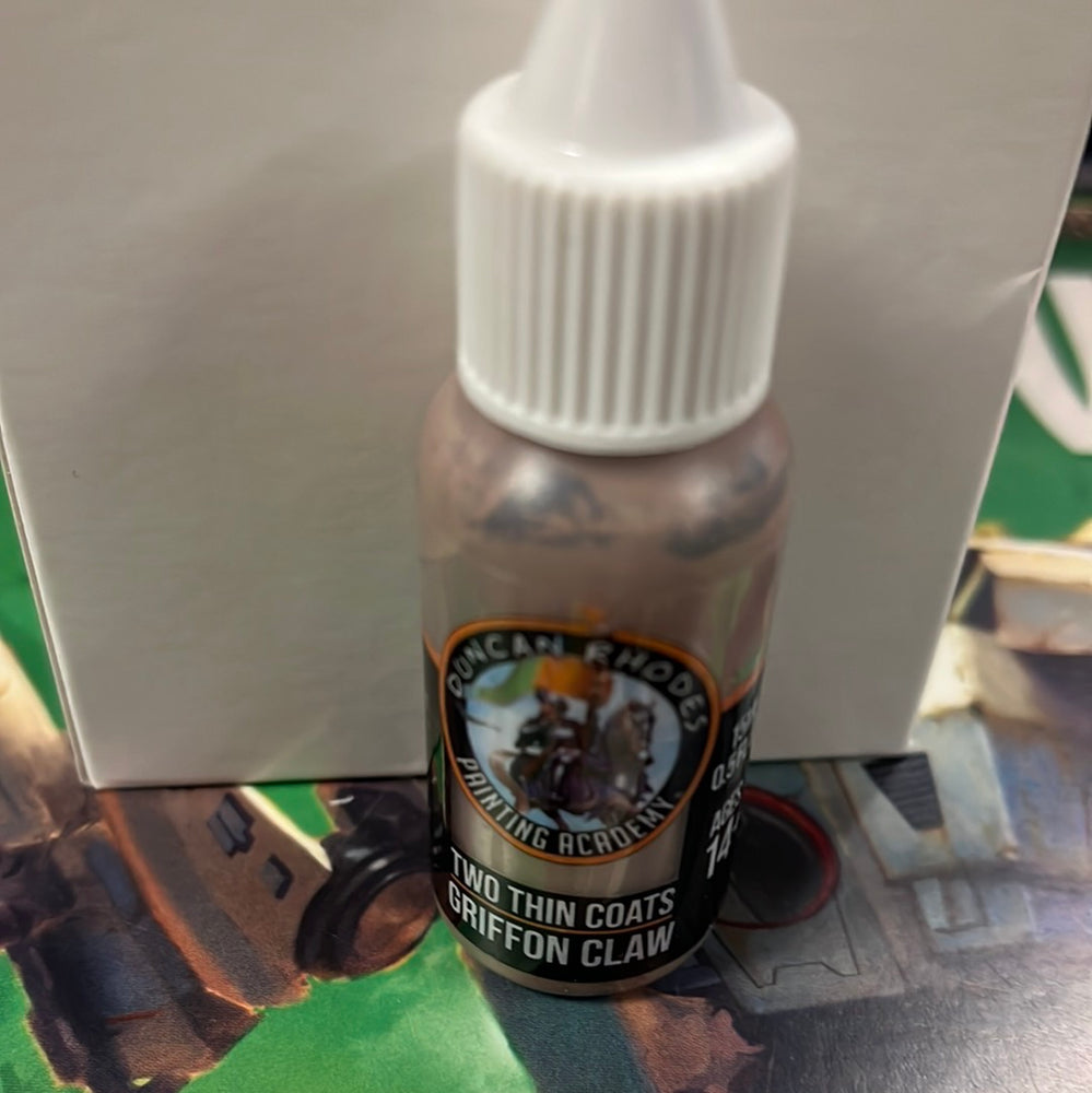 Two thin coats Griffon Claw