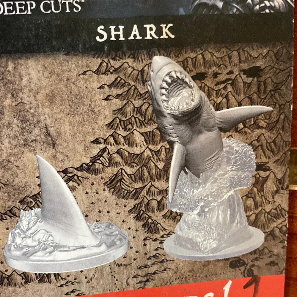 Pathfinder Miniatures Shark Wave 9