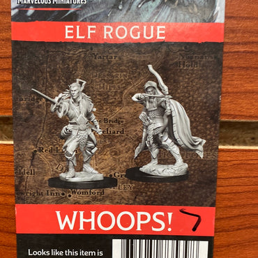 D&D Miniatures Elf Rogue Wave 7
