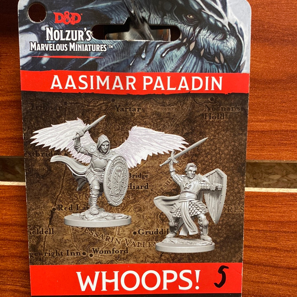 D&D Miniatures Aasimar Paladin Wave 5