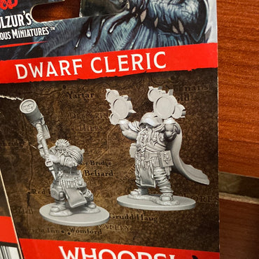 Nolzur’s Miniatures Dwarf Cleric Wave 2