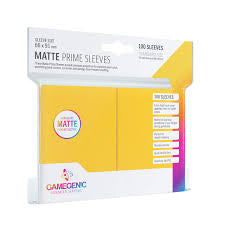 Gamegenic Prime Sleeves - Yellow