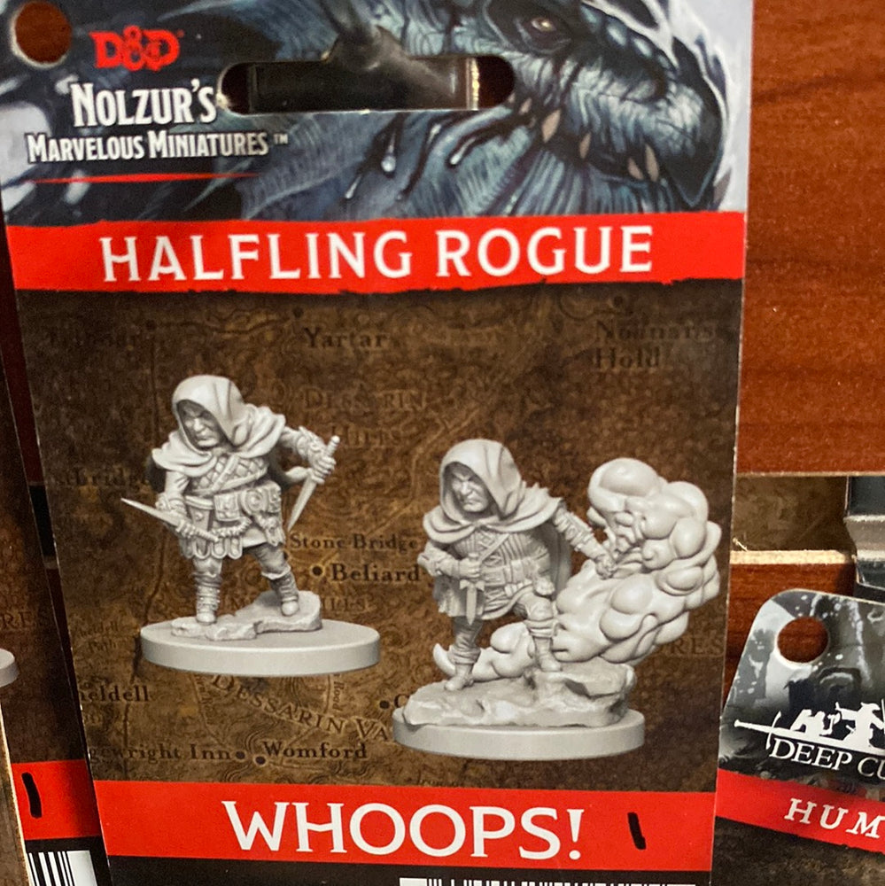 Dungeons and Dragons Miniatures Halfling Rogue wave 1