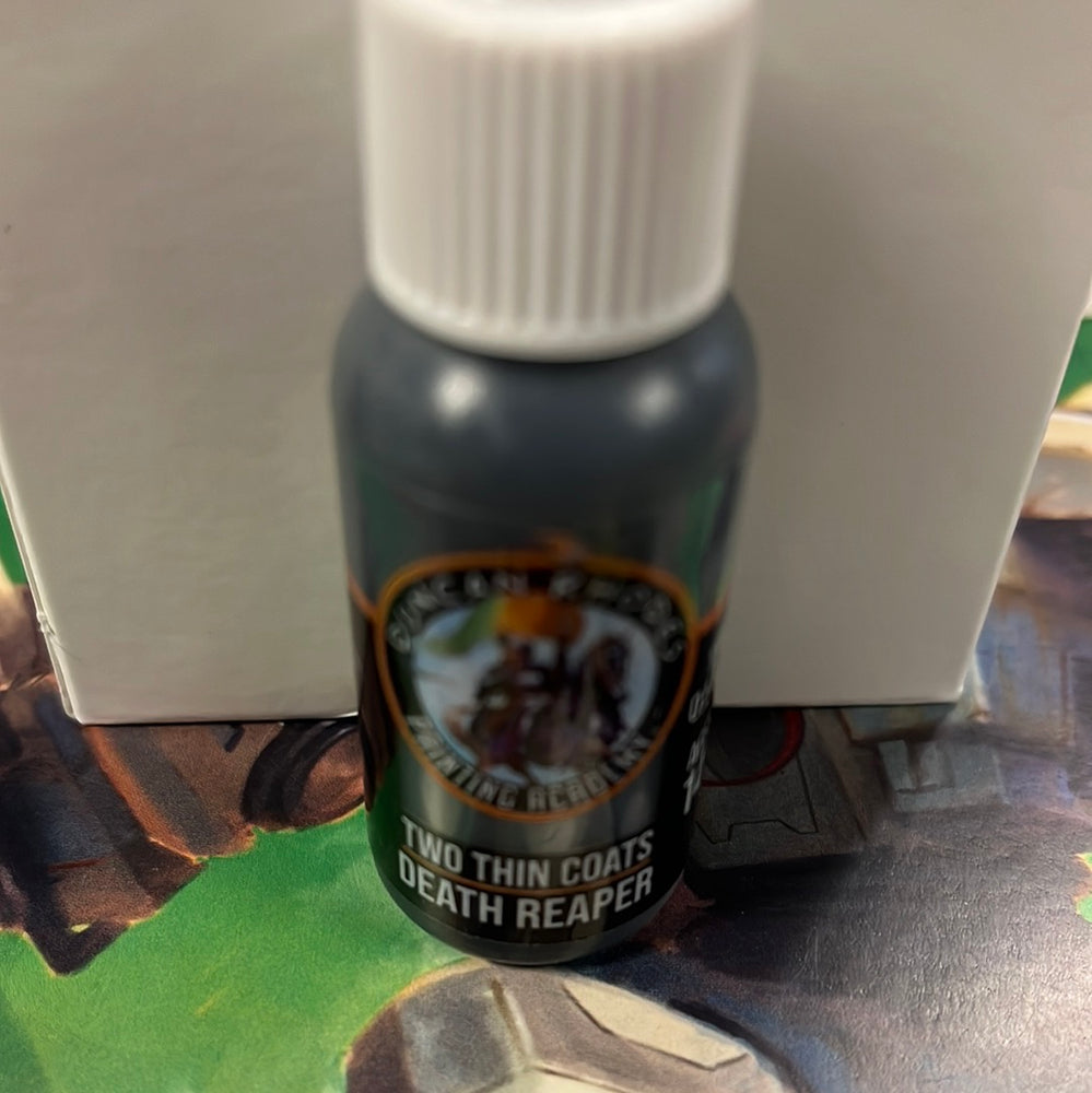 Two thin coats Death Reaper