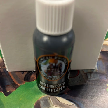 Two thin coats Death Reaper