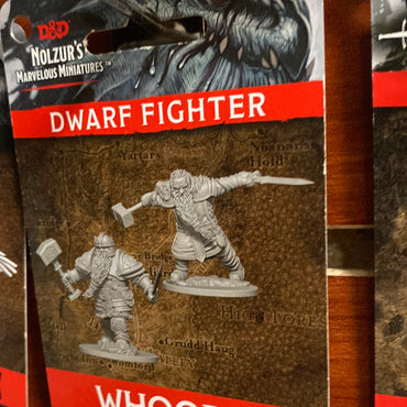 Dungeons and Dragons Miniatures Dwarf Fighter wave 1