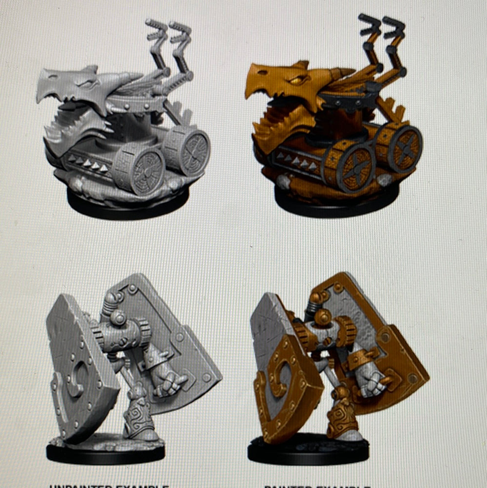 Nolzur’s Marvelous Miniatures: Stone defender & Oaken bolter