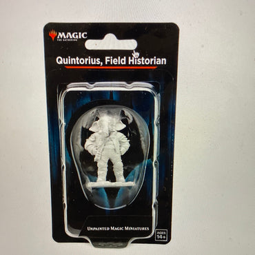 Magic: The gathering unpainted miniatures: Field Historian Wave 15