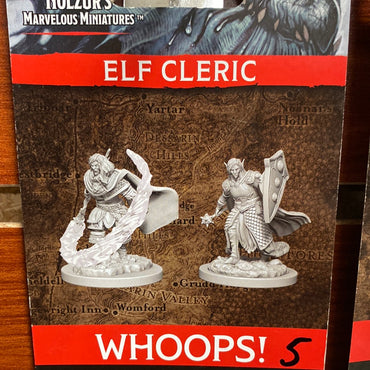 D&D Miniatures Elf Cleric Wave 5