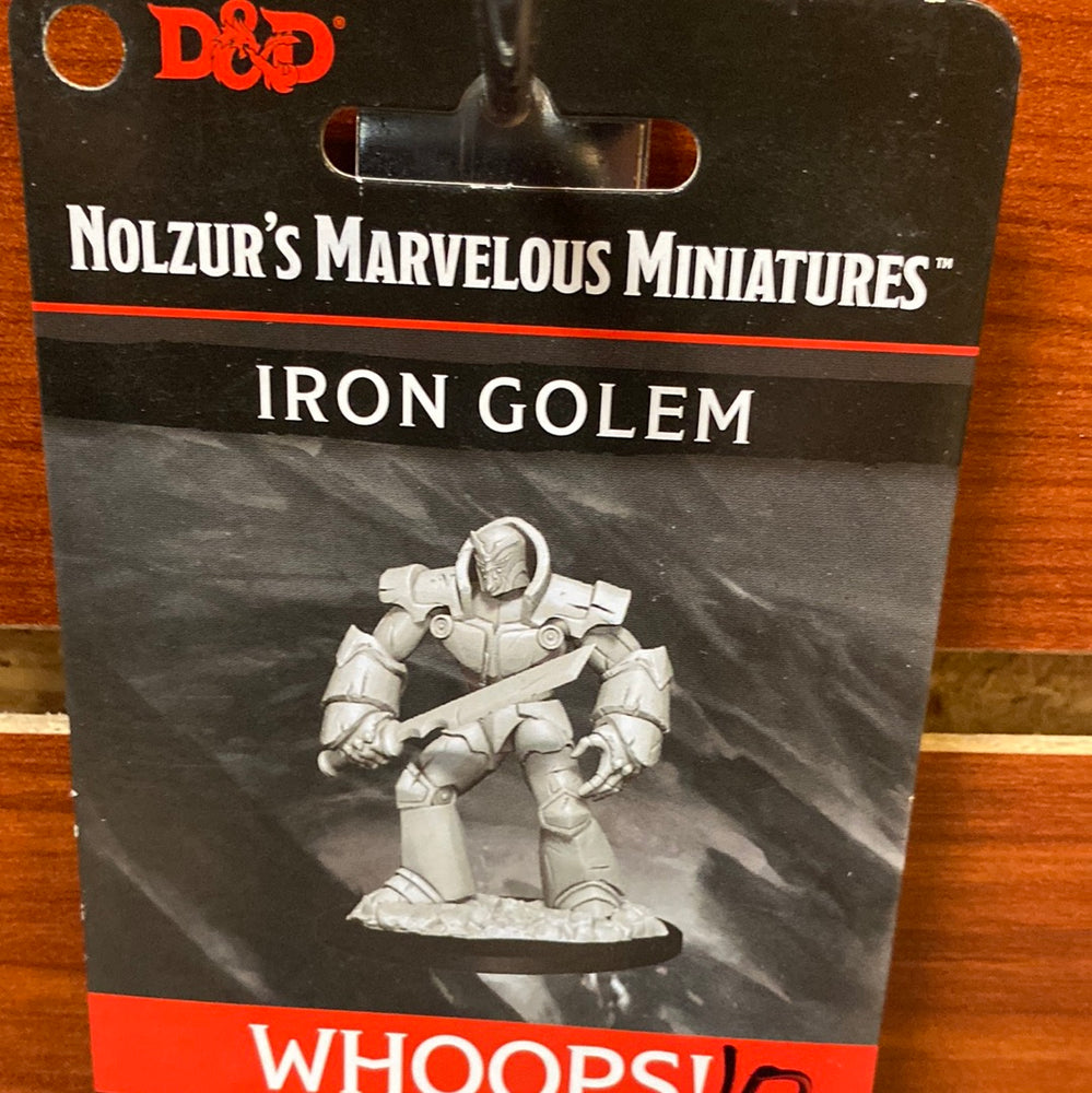 D&D Miniatures Iron Golem Wave 10