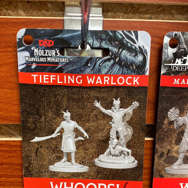 D&D Miniature Tiefling Warlock Wave 6